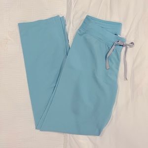 FIGS Livingston Basic Scrub Pant - Pool Blue